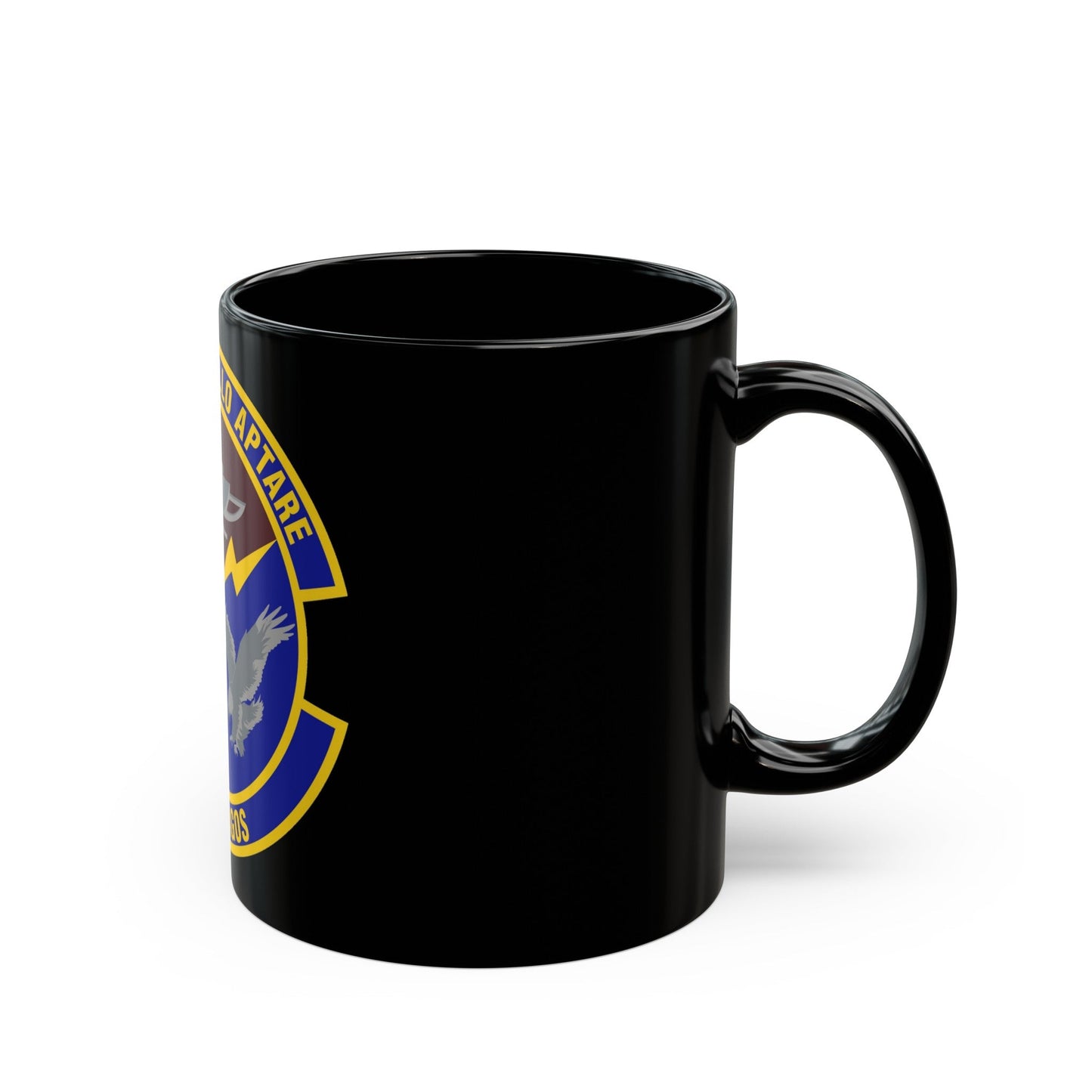 4 Combat Training Squadron USAFE (U.S. Air Force) Black Coffee Mug-The Sticker Space