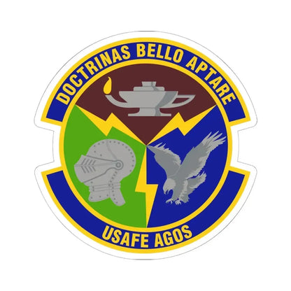 4 Combat Training Squadron USAFE (U.S. Air Force) STICKER Vinyl Kiss-Cut Decal 6 Inch White - The Sticker Space