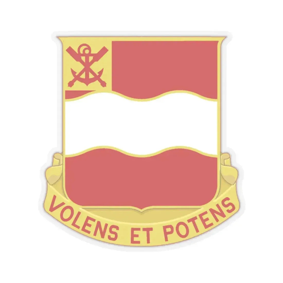 4 Engineer Battalion (U.S. Army) STICKER Vinyl Kiss-Cut Decal 2 Inch Transparent - The Sticker Space