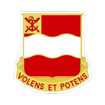 4 Engineer Battalion (U.S. Army) STICKER Vinyl Kiss-Cut Decal 6 Inch White - The Sticker Space