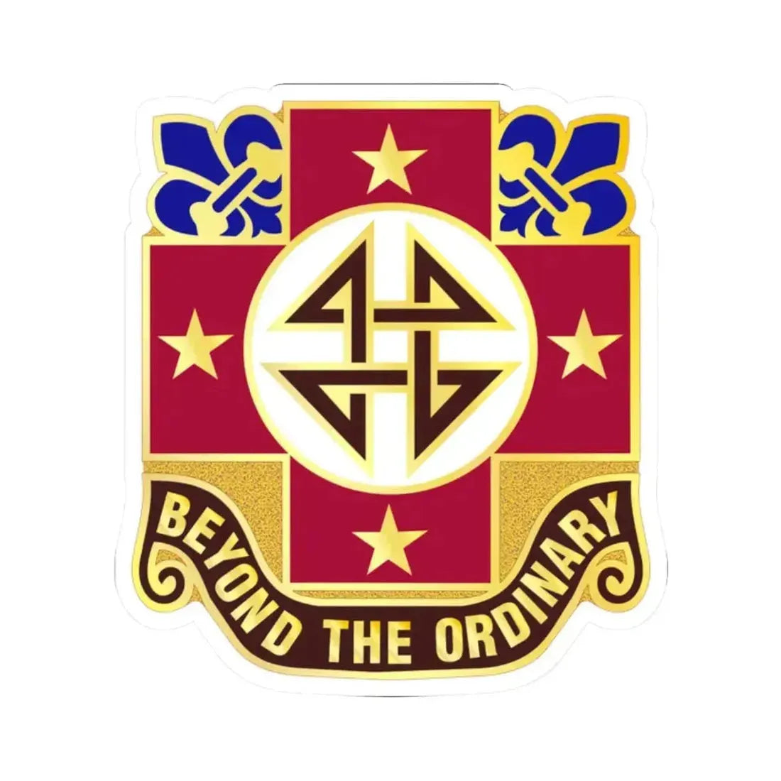 4 Evacuation Hospital (U.S. Army) STICKER Vinyl Kiss-Cut Decal - The Sticker Space