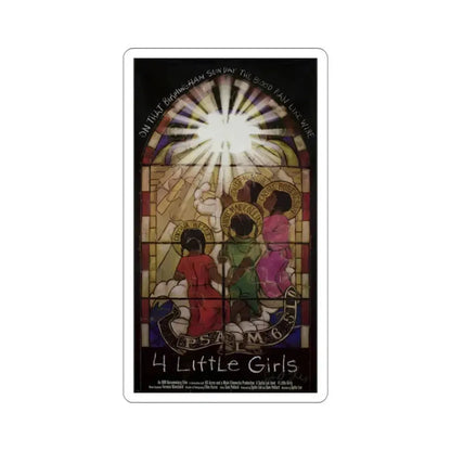 4 Little Girls 1997 Movie Poster STICKER Vinyl Die-Cut Decal 2 Inch - The Sticker Space