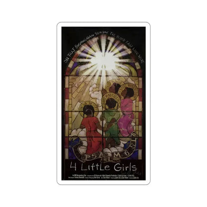 4 Little Girls 1997 Movie Poster STICKER Vinyl Die-Cut Decal 4 Inch - The Sticker Space