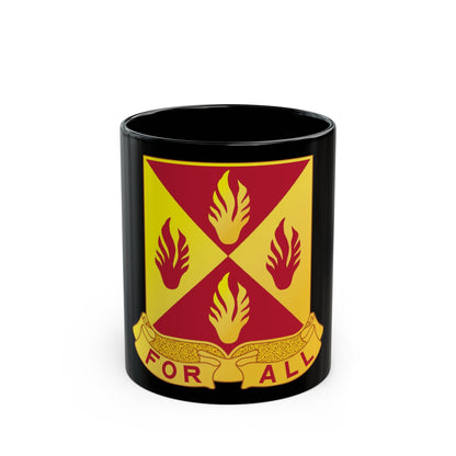 4 Maintenance Battalion (U.S. Army) Black Coffee Mug-11oz-The Sticker Space