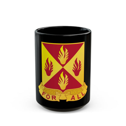 4 Maintenance Battalion (U.S. Army) Black Coffee Mug-15oz-The Sticker Space