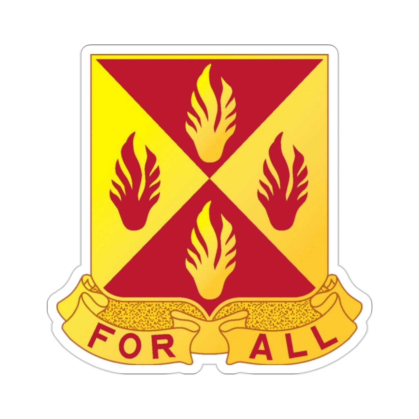 4 Maintenance Battalion (U.S. Army) STICKER Vinyl Die-Cut Decal-2 Inch-The Sticker Space