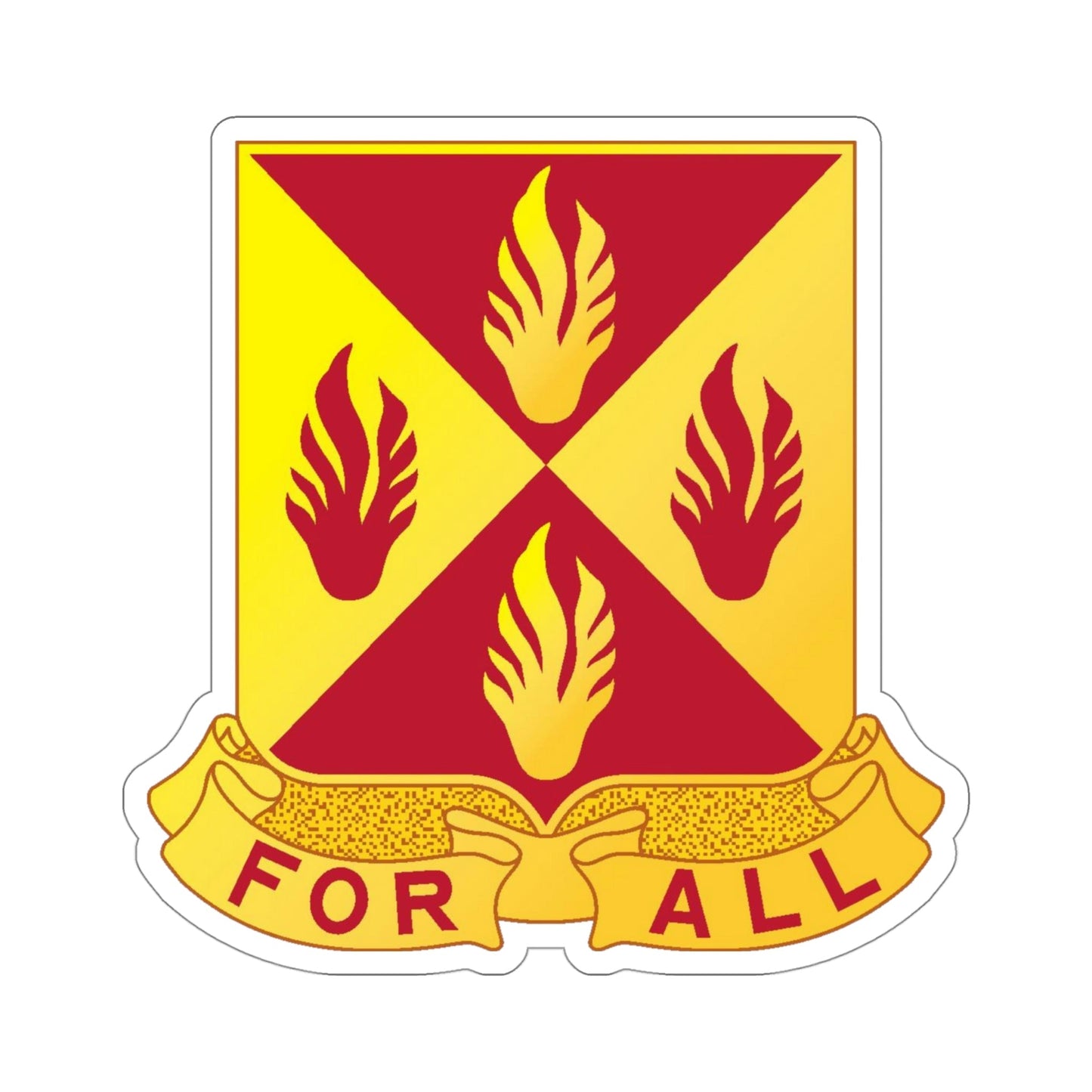 4 Maintenance Battalion (U.S. Army) STICKER Vinyl Die-Cut Decal-4 Inch-The Sticker Space