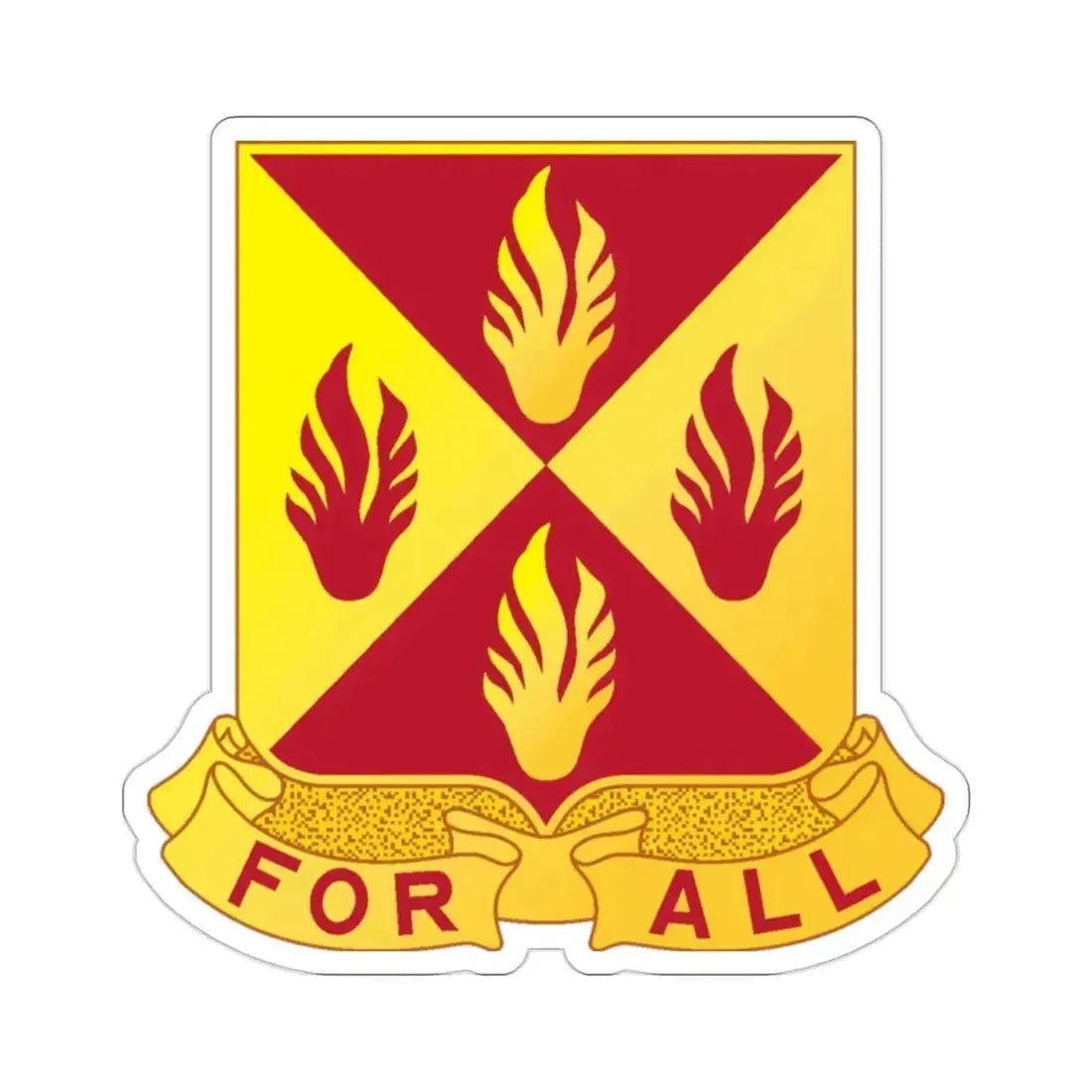 4 Maintenance Battalion (U.S. Army) STICKER Vinyl Die-Cut Decal 2 Inch - The Sticker Space