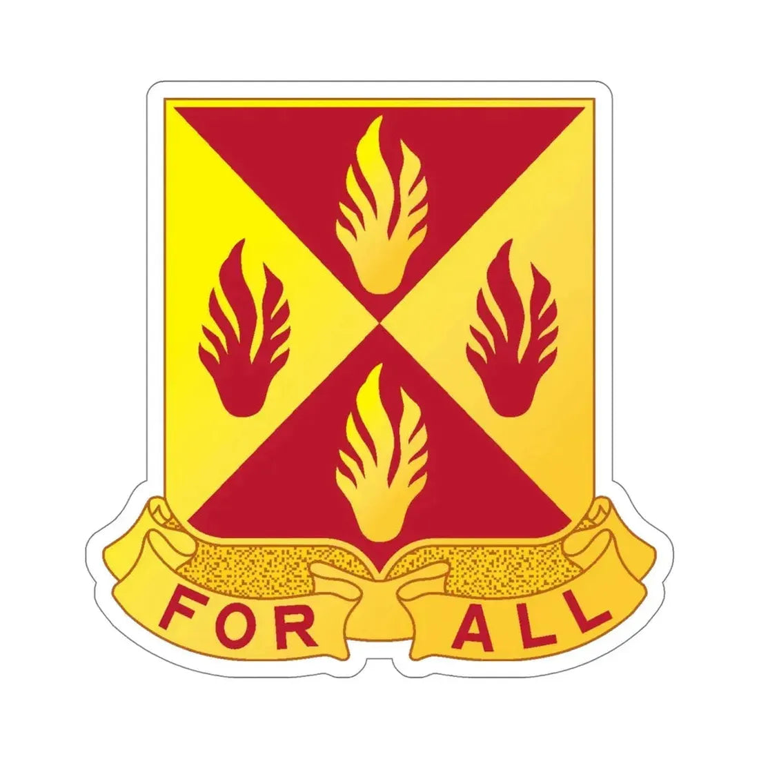4 Maintenance Battalion (U.S. Army) STICKER Vinyl Die-Cut Decal - The Sticker Space