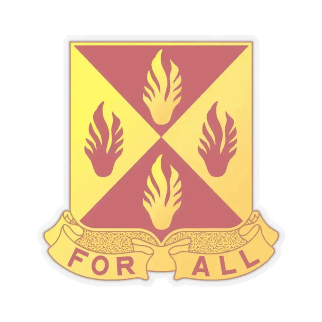 4 Maintenance Battalion (U.S. Army) STICKER Vinyl Kiss-Cut Decal 2 Inch Transparent - The Sticker Space