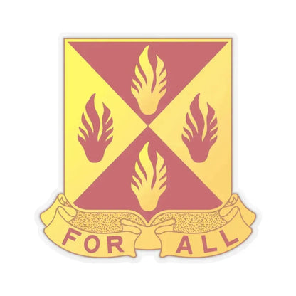 4 Maintenance Battalion (U.S. Army) STICKER Vinyl Kiss-Cut Decal 6 Inch Transparent - The Sticker Space