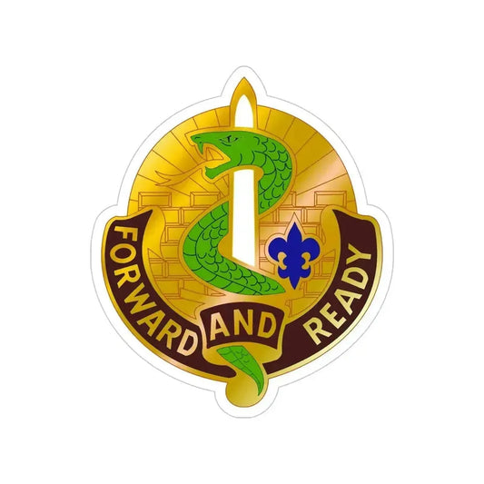 4 Medical Brigade 2 (U.S. Army) Transparent STICKER Die-Cut Vinyl Decal 6 Inch - The Sticker Space