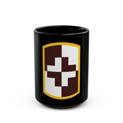 4 Medical Brigade (U.S. Army) Black Coffee Mug-15oz-The Sticker Space