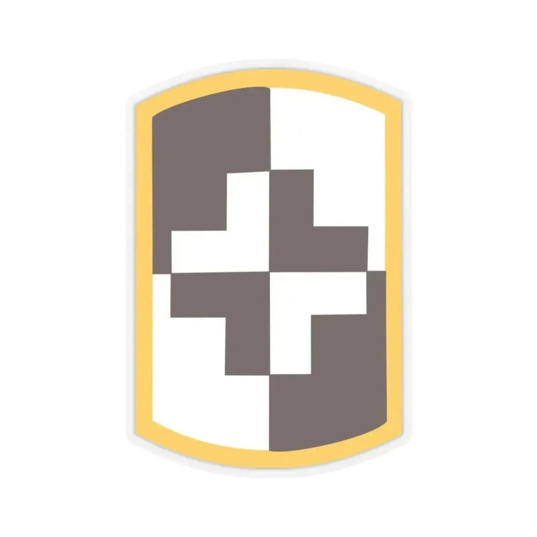 4 Medical Brigade (U.S. Army) STICKER Vinyl Kiss-Cut Decal 3 Inch Transparent - The Sticker Space
