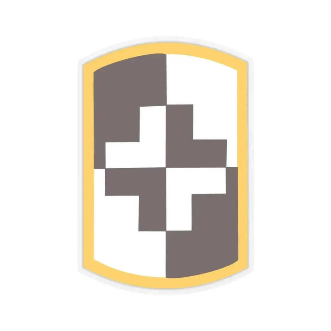 4 Medical Brigade (U.S. Army) STICKER Vinyl Kiss-Cut Decal 4 Inch Transparent - The Sticker Space