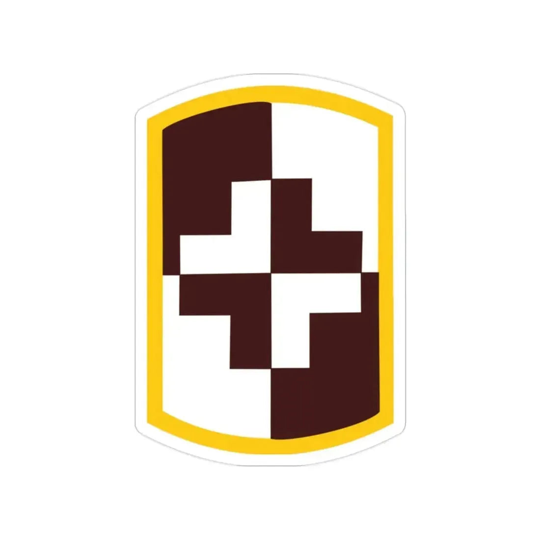 4 Medical Brigade (U.S. Army) Transparent STICKER Die-Cut Vinyl Decal - The Sticker Space