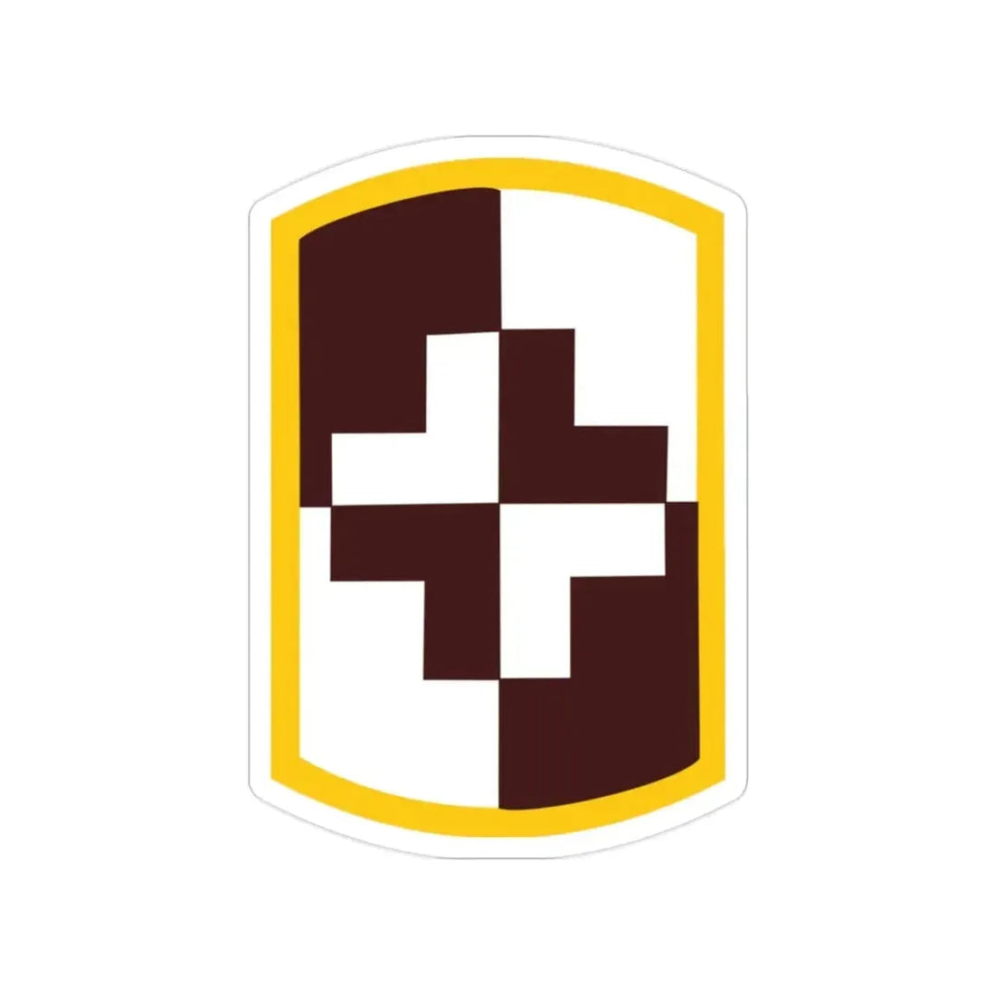 4 Medical Brigade (U.S. Army) Transparent STICKER Die-Cut Vinyl Decal - The Sticker Space