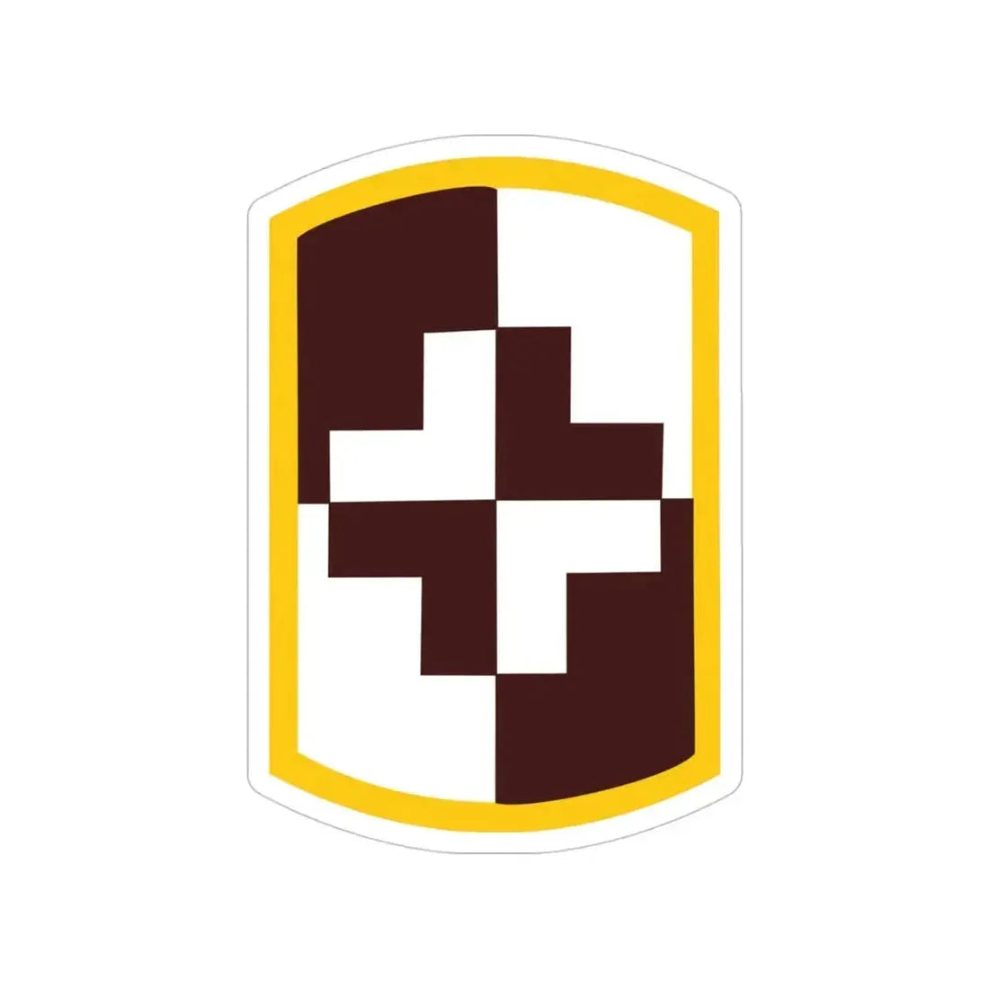 4 Medical Brigade (U.S. Army) Transparent STICKER Die-Cut Vinyl Decal - The Sticker Space