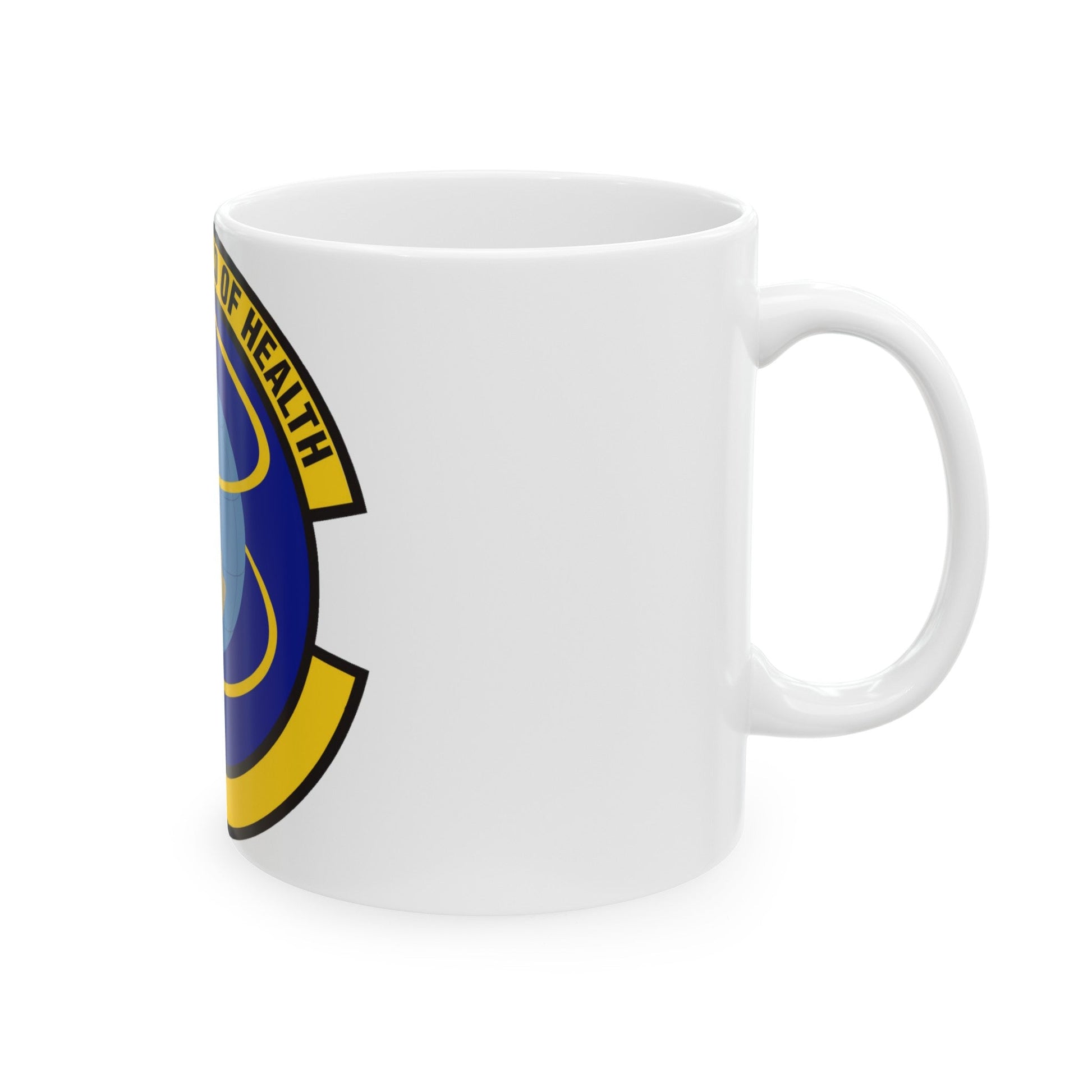 4 Operational Medical Readiness Squadron ACC (U.S. Air Force) White Coffee Mug-The Sticker Space