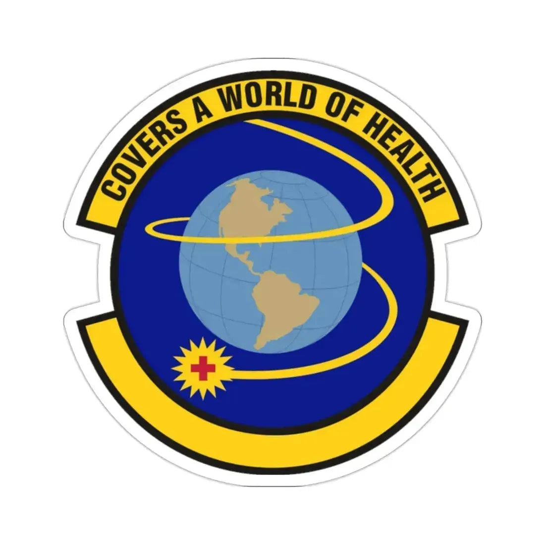 4 Operational Medical Readiness Squadron ACC (U.S. Air Force) STICKER Vinyl Die-Cut Decal - The Sticker Space