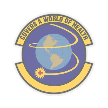 4 Operational Medical Readiness Squadron ACC (U.S. Air Force) STICKER Vinyl Kiss-Cut Decal 2 Inch Transparent - The Sticker Space