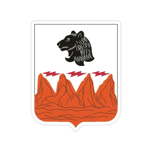 4 Signal Battalion 2 (U.S. Army) Transparent STICKER Die-Cut Vinyl Decal 6 Inch - The Sticker Space