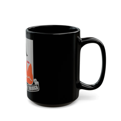 4 Signal Battalion (U.S. Army) Black Coffee Mug-The Sticker Space