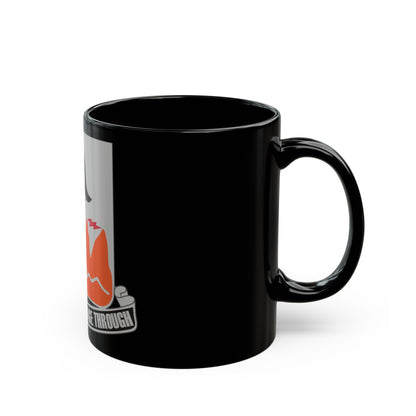 4 Signal Battalion (U.S. Army) Black Coffee Mug-The Sticker Space