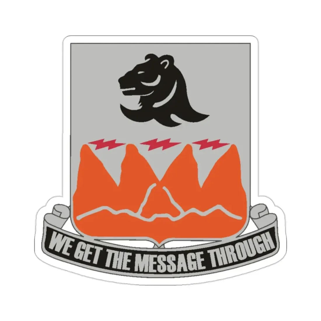 4 Signal Battalion (U.S. Army) STICKER Vinyl Die-Cut Decal - The Sticker Space