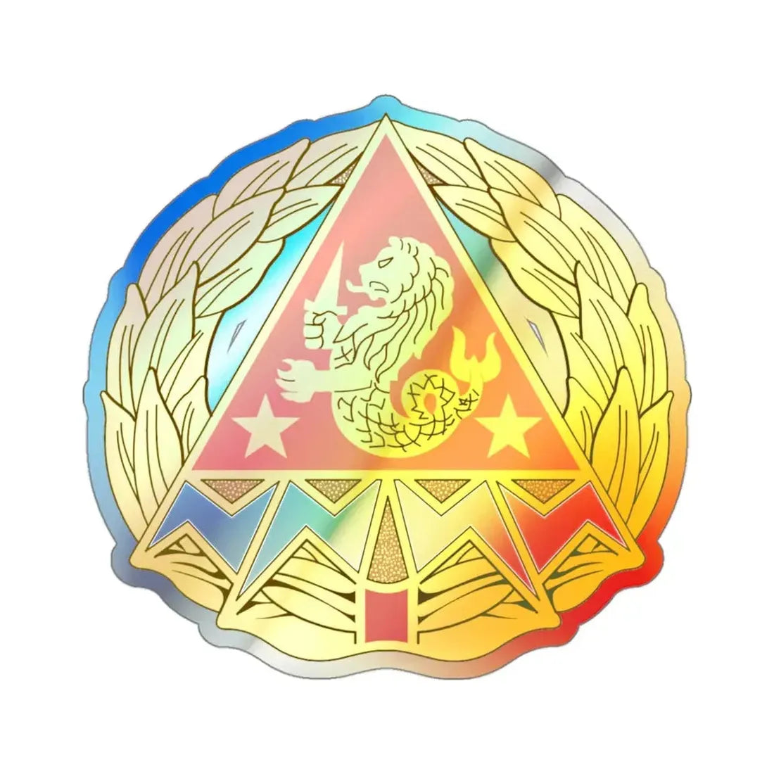 4 Signal Group (U.S. Army) Holographic STICKER Die-Cut Vinyl Decal - The Sticker Space