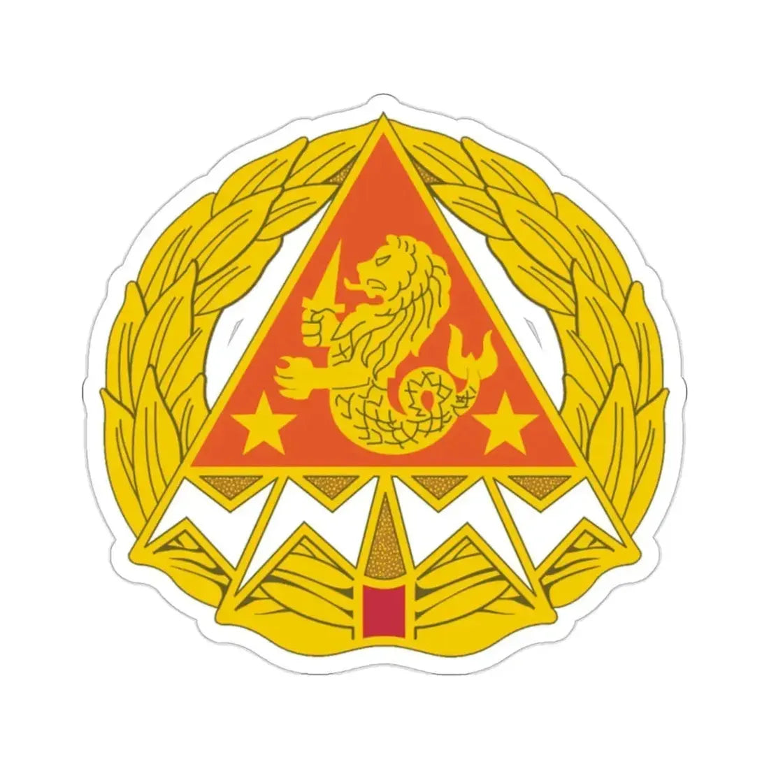 4 Signal Group (U.S. Army) STICKER Vinyl Die-Cut Decal 2 Inch - The Sticker Space