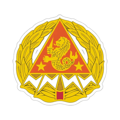 4 Signal Group (U.S. Army) STICKER Vinyl Die-Cut Decal 3 Inch - The Sticker Space