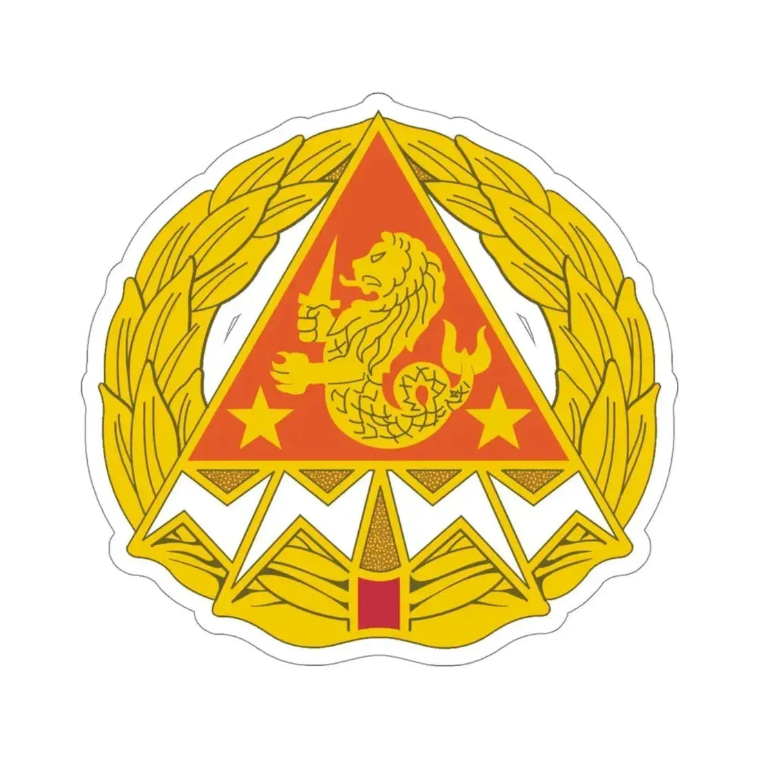 4 Signal Group (U.S. Army) STICKER Vinyl Die-Cut Decal 4 Inch - The Sticker Space