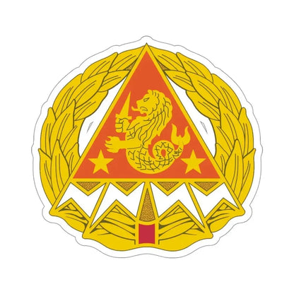 4 Signal Group (U.S. Army) STICKER Vinyl Die-Cut Decal 4 Inch - The Sticker Space