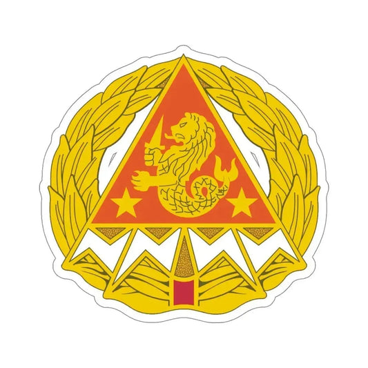 4 Signal Group (U.S. Army) STICKER Vinyl Die-Cut Decal 6 Inch - The Sticker Space