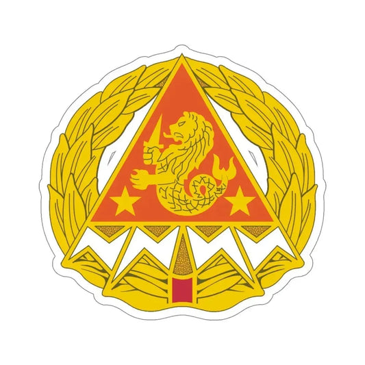 4 Signal Group (U.S. Army) STICKER Vinyl Die-Cut Decal 6 Inch - The Sticker Space
