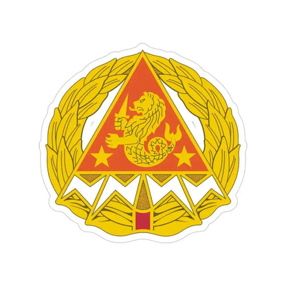 4 Signal Group (U.S. Army) Transparent STICKER Die-Cut Vinyl Decal 5 Inch - The Sticker Space