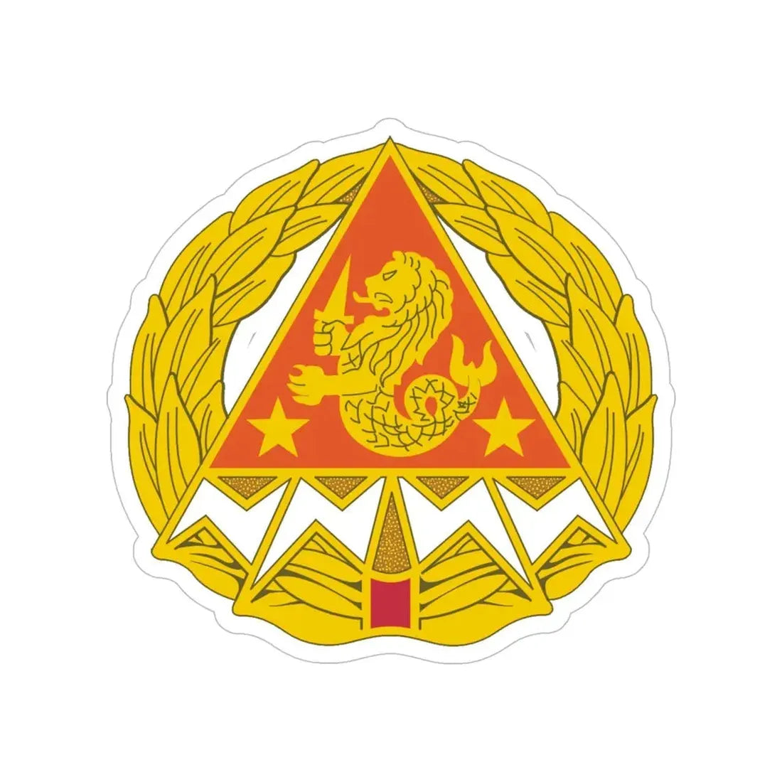 4 Signal Group (U.S. Army) Transparent STICKER Die-Cut Vinyl Decal - The Sticker Space