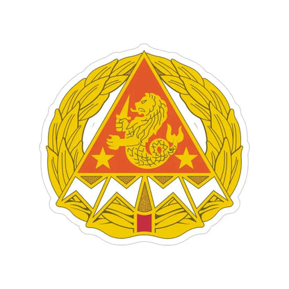 4 Signal Group (U.S. Army) Transparent STICKER Die-Cut Vinyl Decal - The Sticker Space