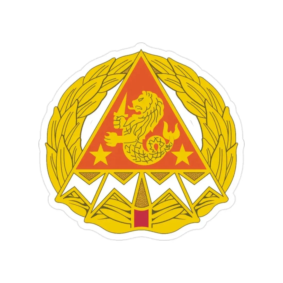 4 Signal Group (U.S. Army) Transparent STICKER Die-Cut Vinyl Decal - The Sticker Space