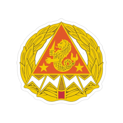 4 Signal Group (U.S. Army) Transparent STICKER Die-Cut Vinyl Decal - The Sticker Space