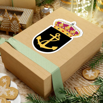 4. sjöstridsflottiljen vapen (Sweden) (Coat of Arms) STICKER Vinyl Kiss-Cut Decal - The Sticker Space