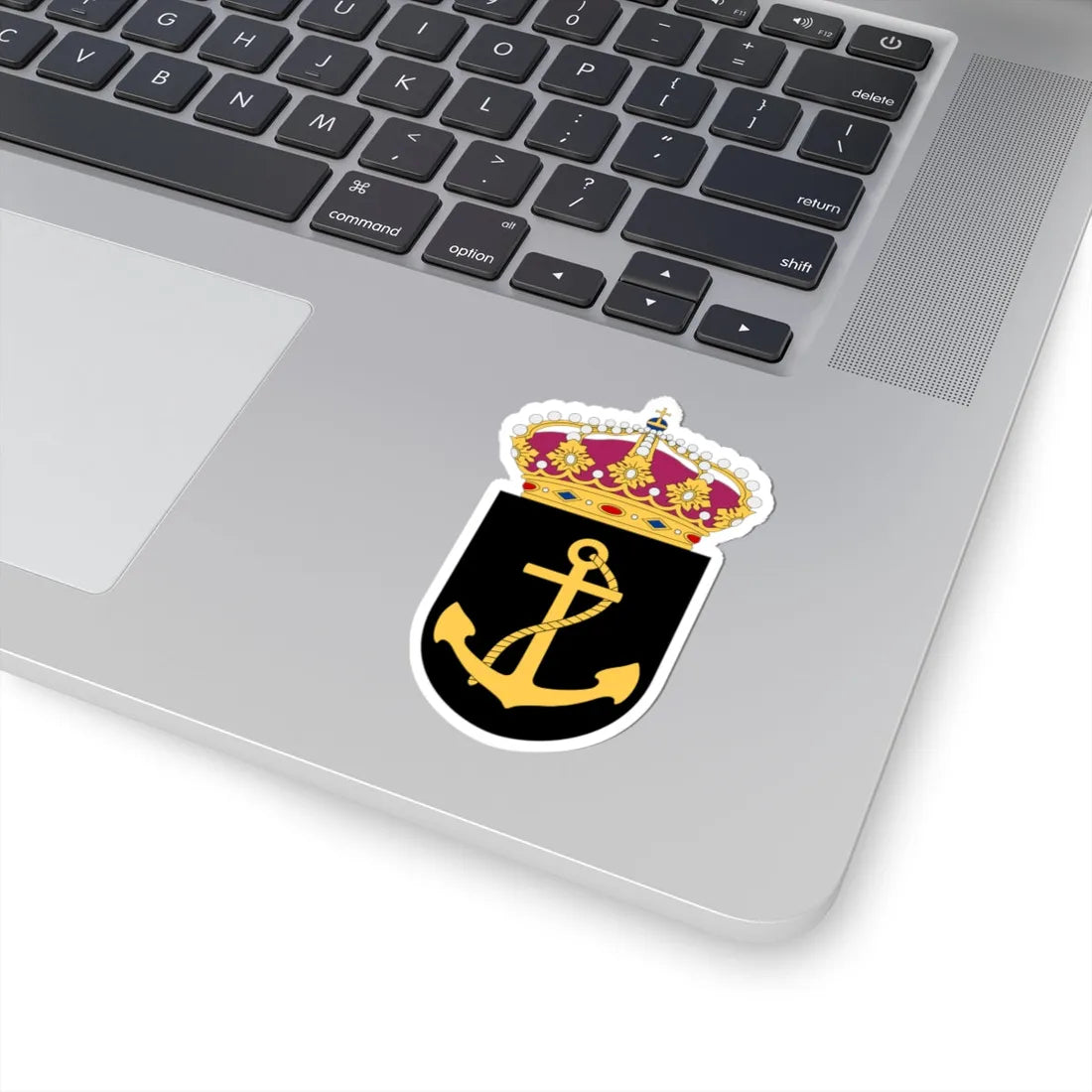 4. sjöstridsflottiljen vapen (Sweden) (Coat of Arms) STICKER Vinyl Kiss-Cut Decal - The Sticker Space