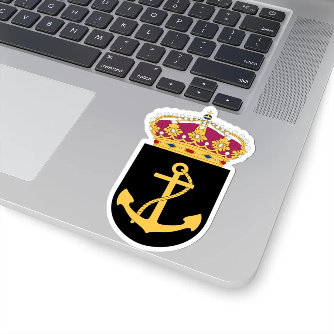 4. sjöstridsflottiljen vapen (Sweden) (Coat of Arms) STICKER Vinyl Kiss-Cut Decal - The Sticker Space