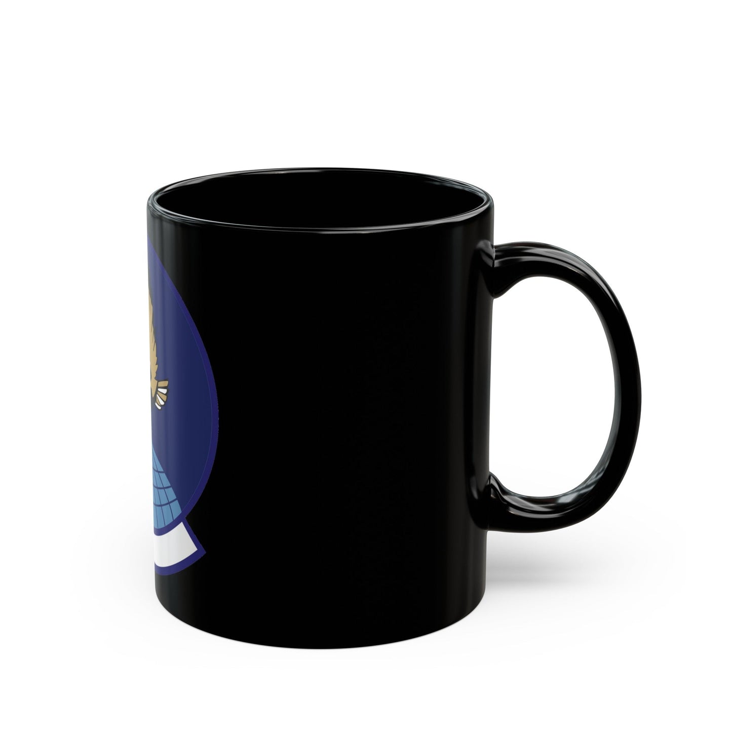 4 Space Control Squadron AFSPC (U.S. Air Force) Black Coffee Mug-The Sticker Space