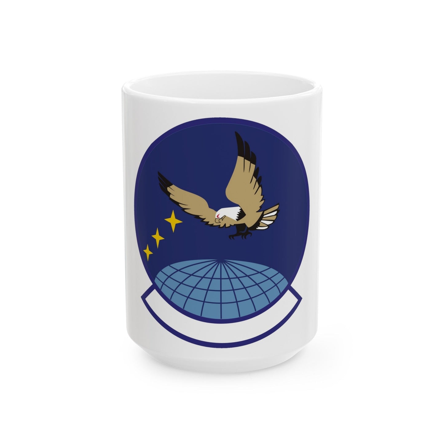 4 Space Control Squadron AFSPC (U.S. Air Force) White Coffee Mug-15oz-The Sticker Space