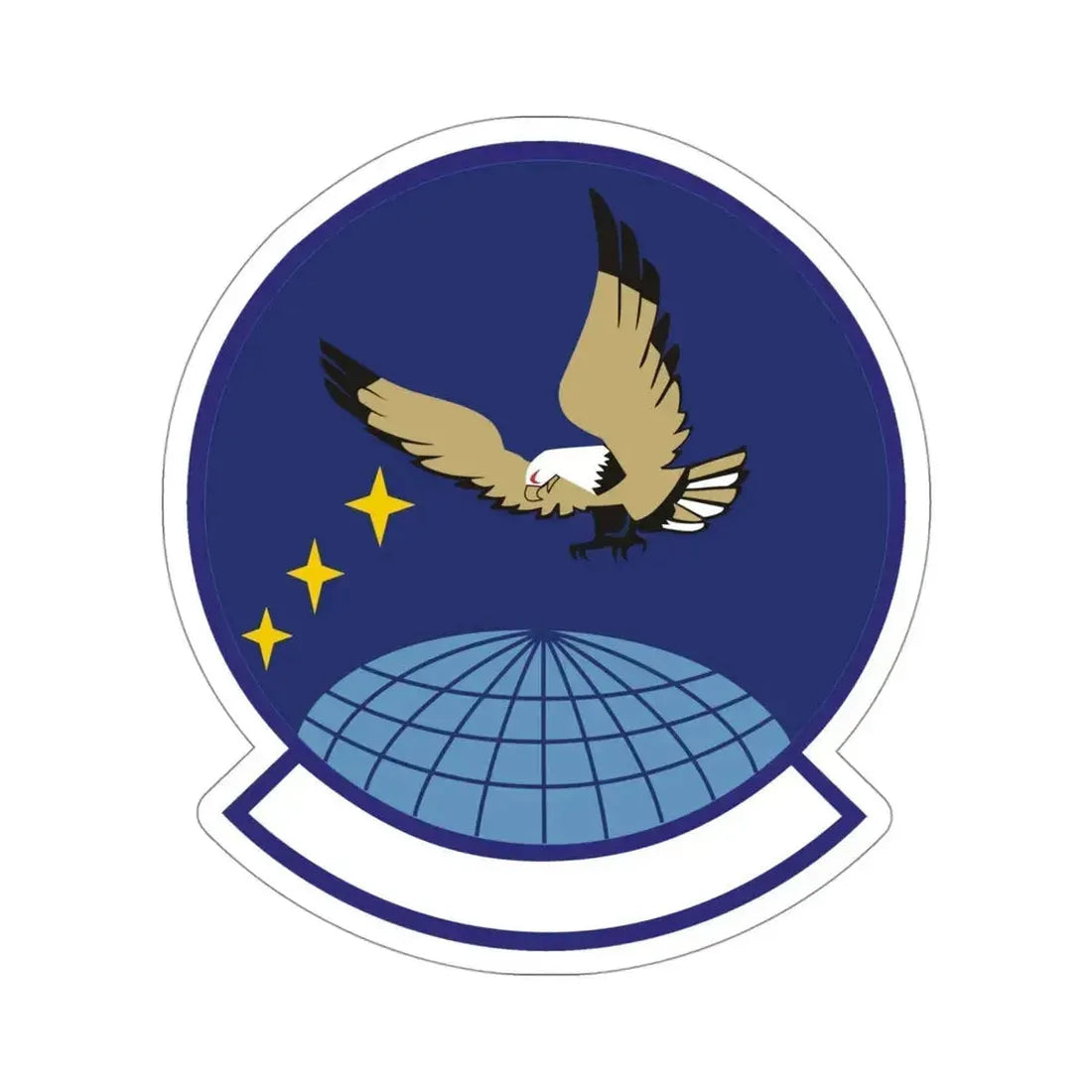 4 Space Control Squadron AFSPC (U.S. Air Force) STICKER Vinyl Die-Cut Decal 4 Inch - The Sticker Space