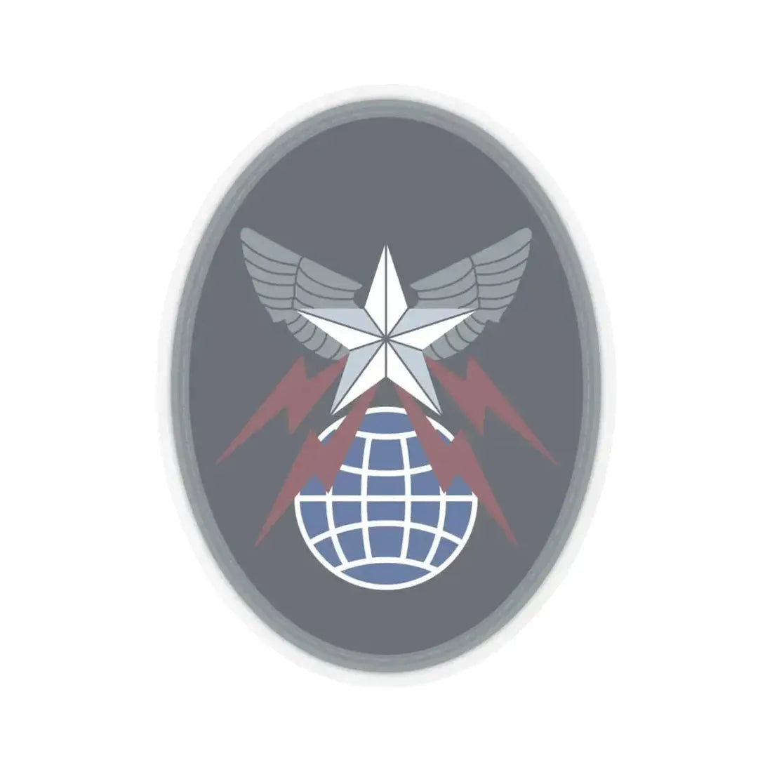 4 Space Operations Squadron (U.S. Space Force) STICKER Vinyl Kiss-Cut Decal 6 Inch Transparent - The Sticker Space