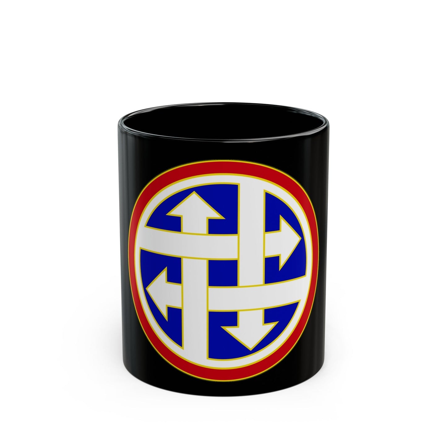 4 Sustainment Command (U.S. Army) Black Coffee Mug-11oz-The Sticker Space