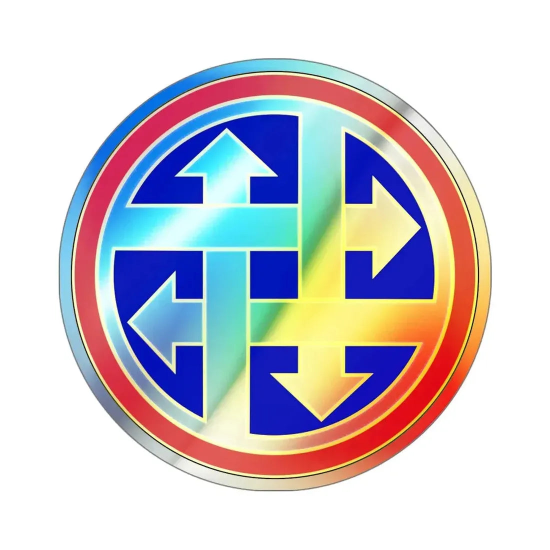 4 Sustainment Command (U.S. Army) Holographic STICKER Die-Cut Vinyl Decal - The Sticker Space